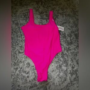 MIAIULIA One Piece Swimsuit Hot Pink Size Large NWT